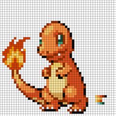 Pixel Art A Imprimer Pokemon Gamboahinestrosa
