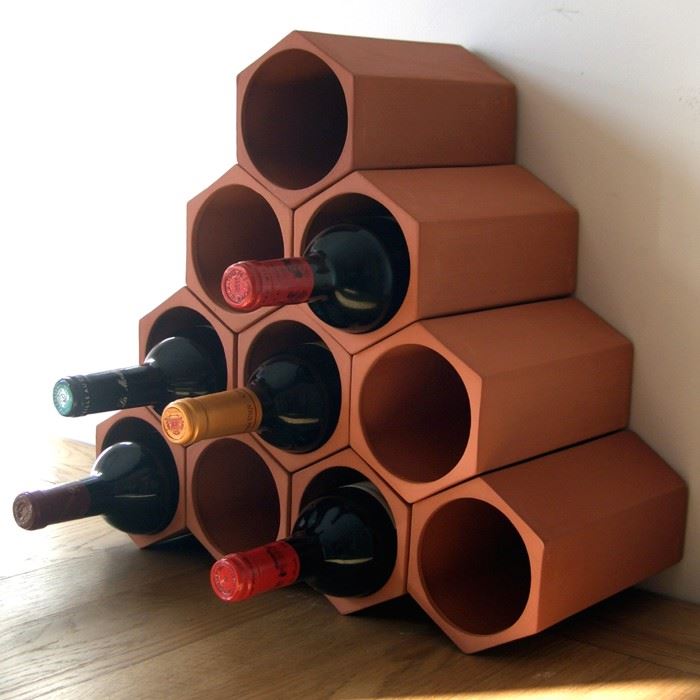 Wine storage rack homedepot sold ceramic bottle