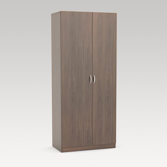 Triple wardrobe brushed parquet