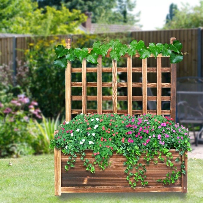 Planter trellis thecarpentersdaughter