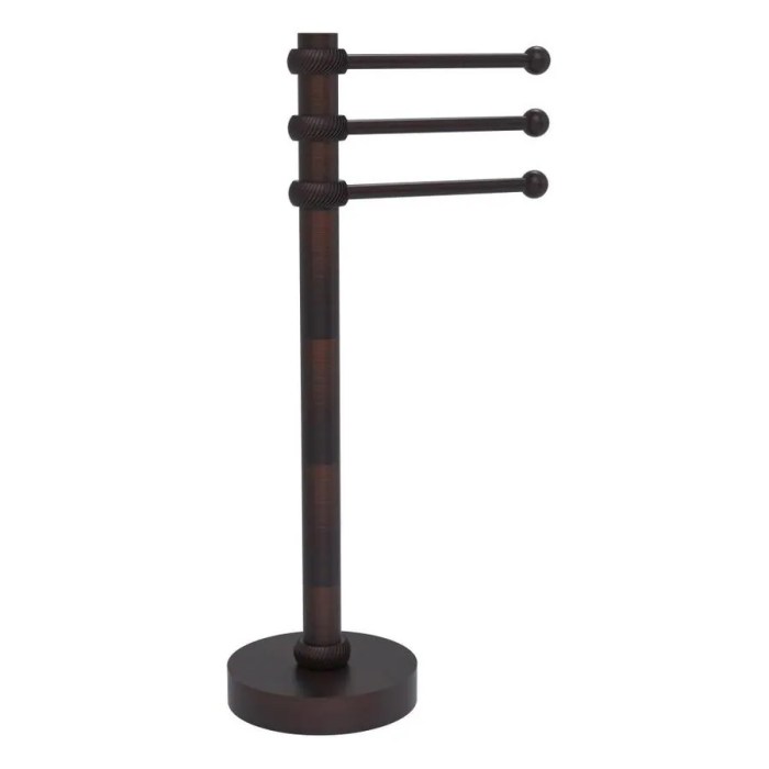 Towel standing rack racks heated freestanding hyde park