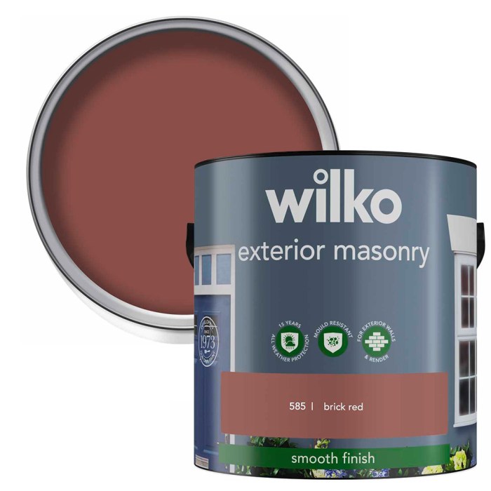 Peinture rouge basque brico depot