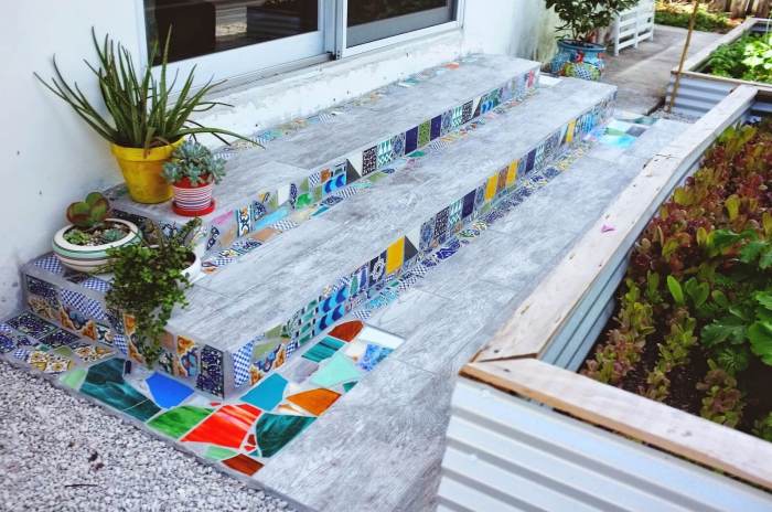 Mosaic garden glass mosaics projects choose board ideas diy designs tile