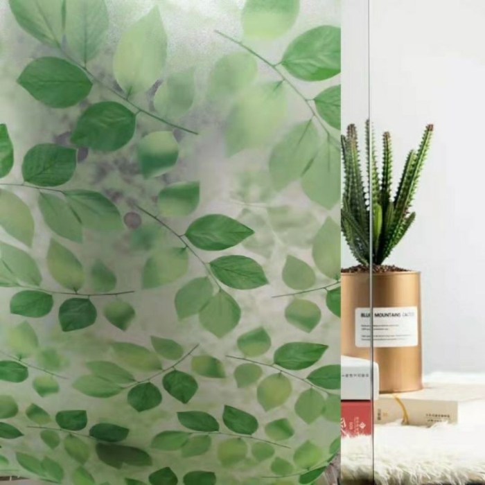 Glass frosted film window cling static decoration decorative 300cm 45cm self