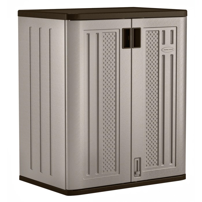 Armoire basse resine brico depot