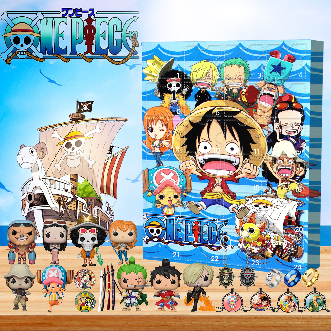 Calendrier de lavent one piece