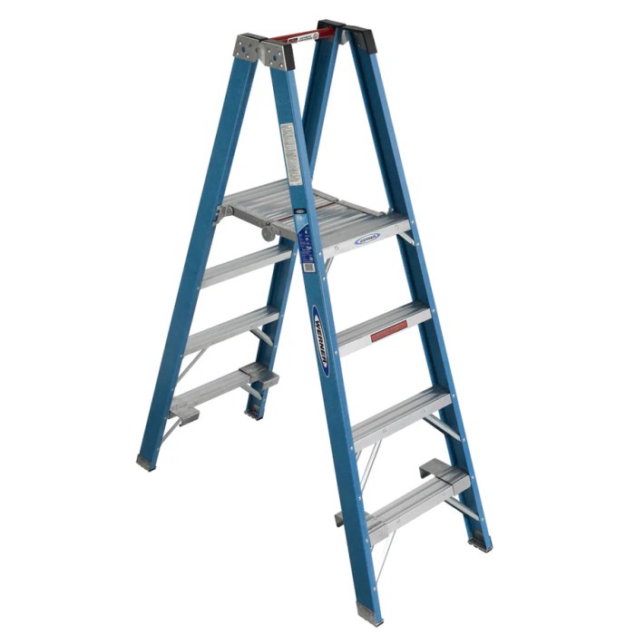 Ladder werner fiberglass lbs lowes