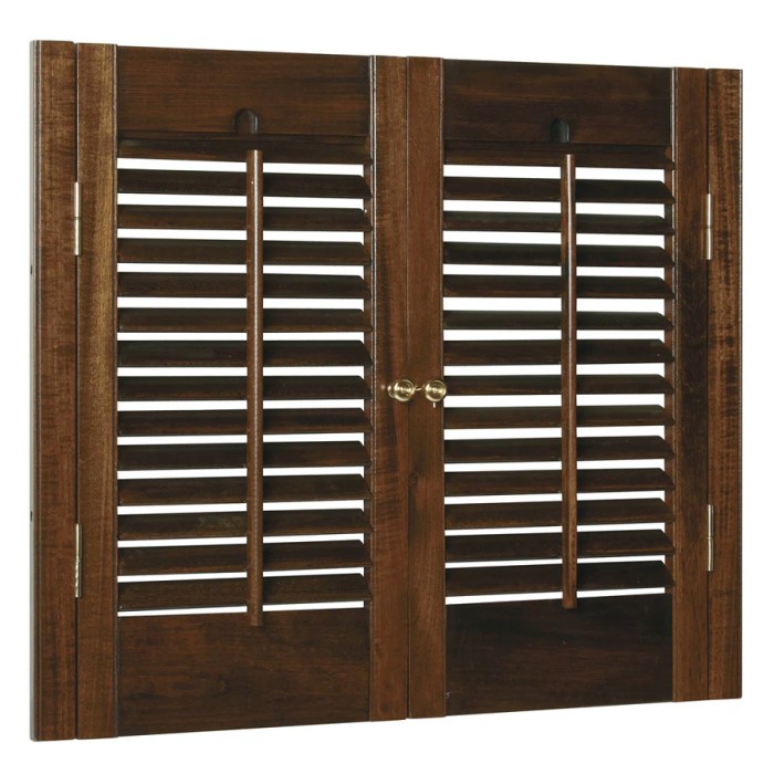 Interior shutter wood colonial shutters lowes style mahogany selections window pricing availability store find