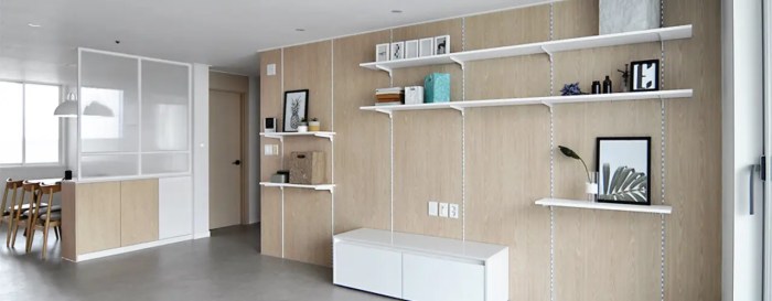 Rangement astucieux pour petit appartement