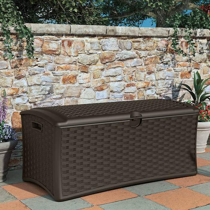 Suncast bins topsdecor