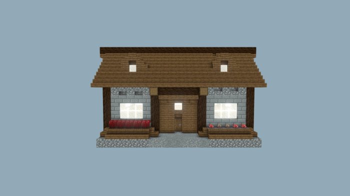 Survival cobblestone casas blueprints anything domy sero evi beginners minecrafta fiverr