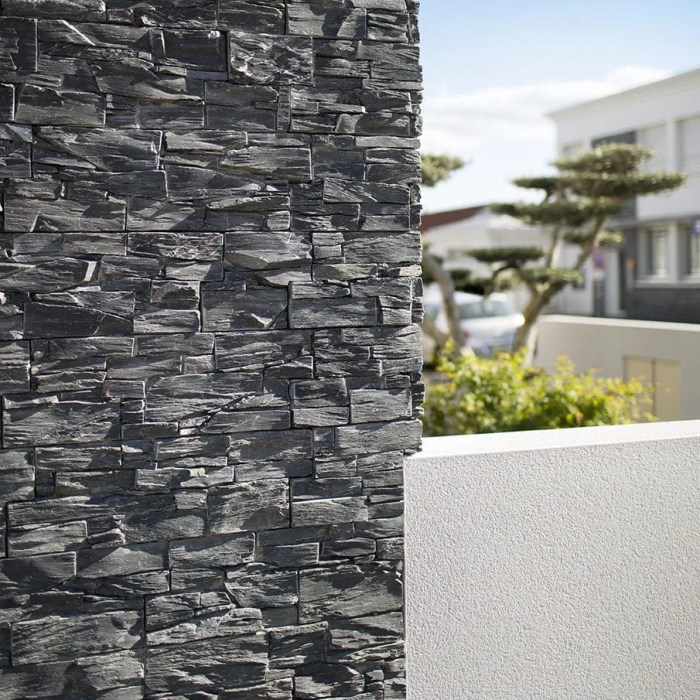 Stone cladding slate tiles wall exterior veneer face split ledger stack made china