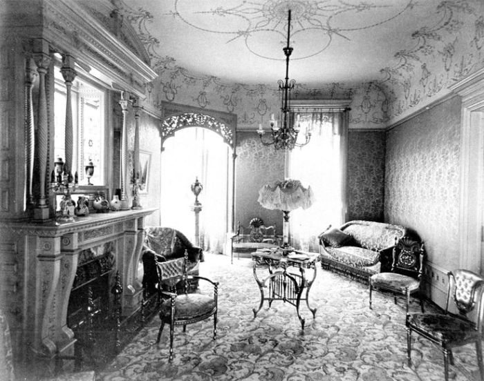 Inside homes parlor 1800s 1900s 1880 викторианские комнаты turkish