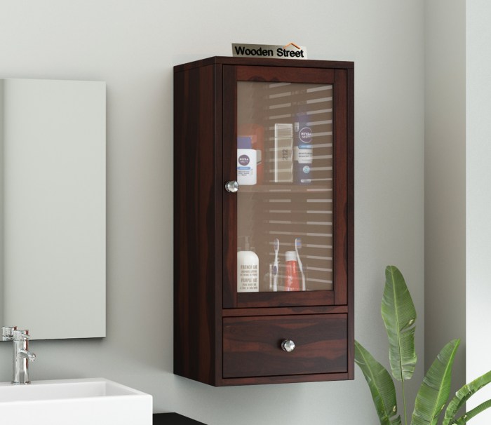 Bathroom wall cabinet cherry cabinets modern medicine open inspiration