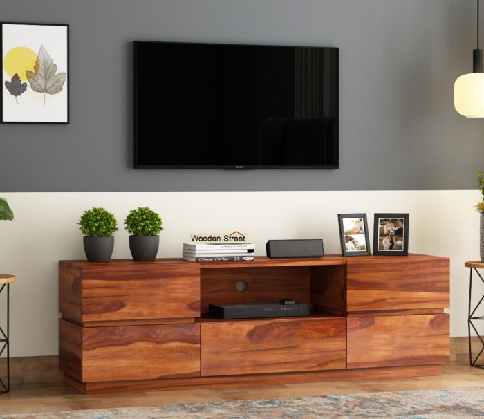 Wooden art meubles tv