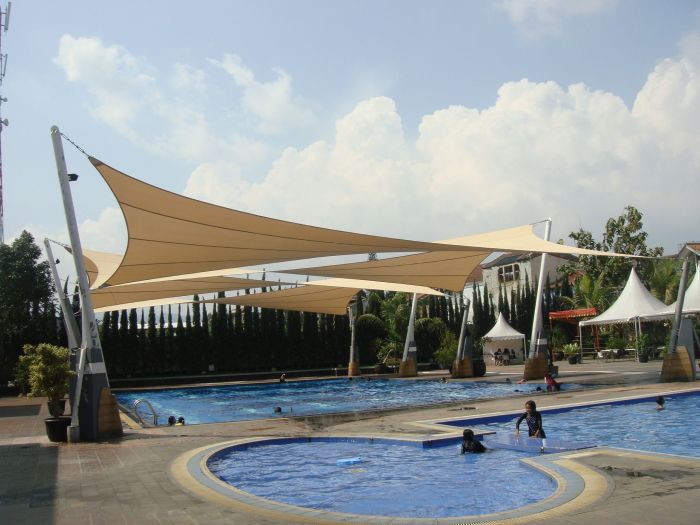 Shade sail sails triangular