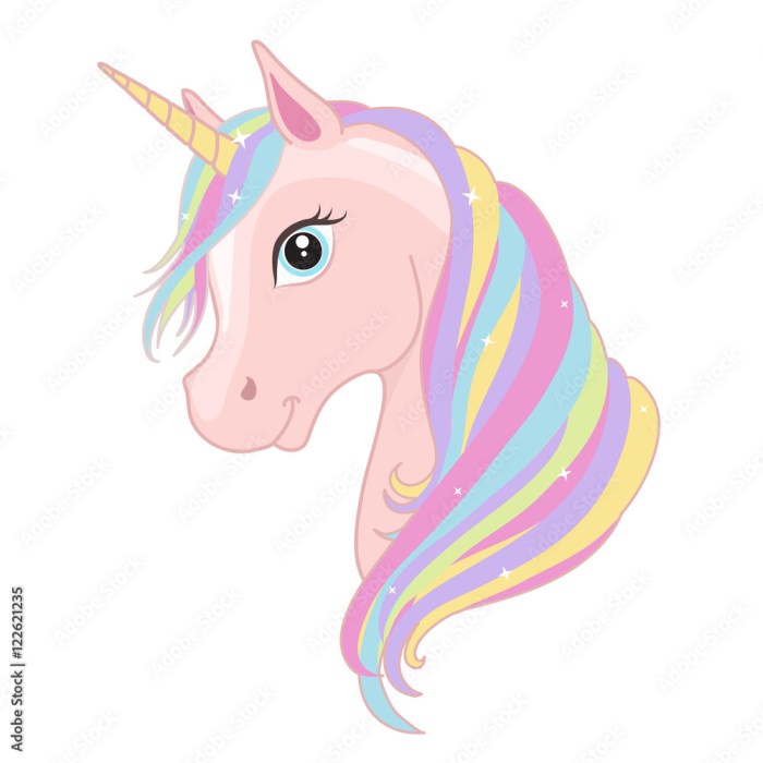 Image tete de licorne