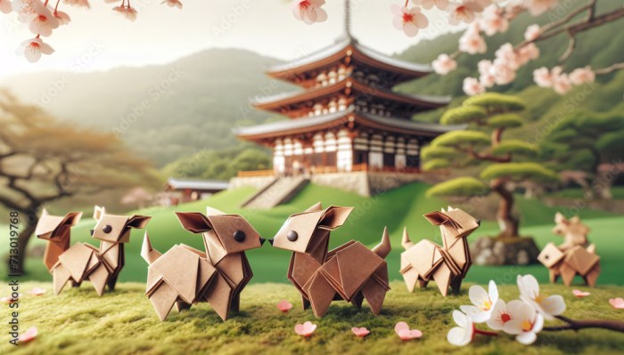 Tete de cerf origami maison du monde