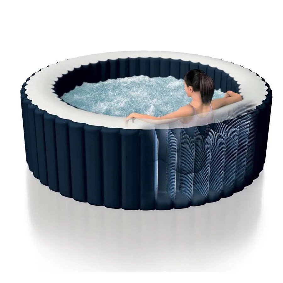 Tub intex pool hot bubble purespa set inflatable review