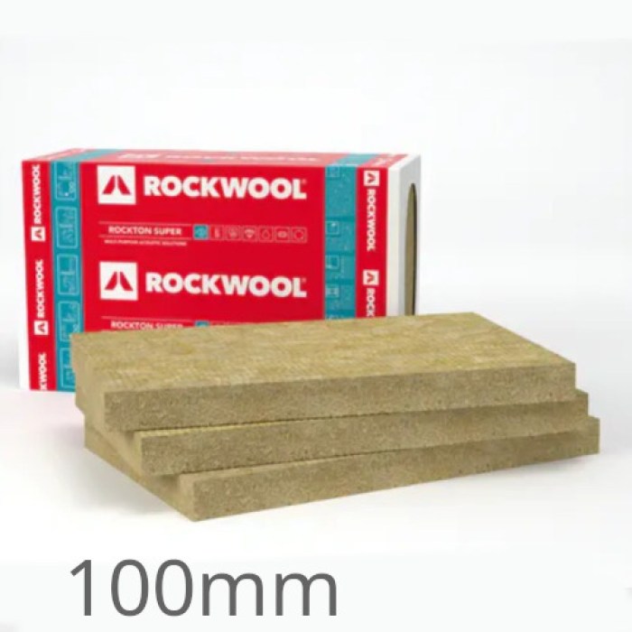 Rockwool foil slab faced 100mm thickness acoustic insulation 50mm panels slabs 88m2 sri amman mineral bengaluru insulated traders