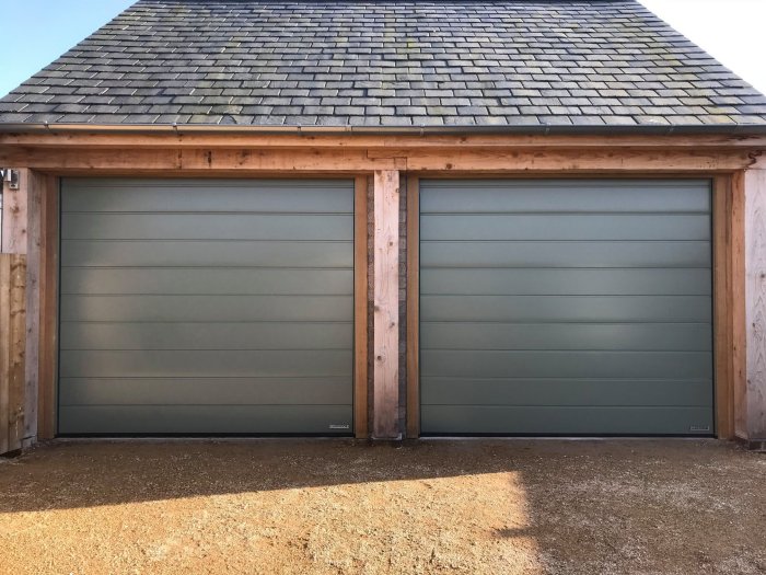 Sectional doors garage roller