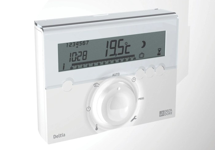 Dore fil programmateur leroy thermostat merlin