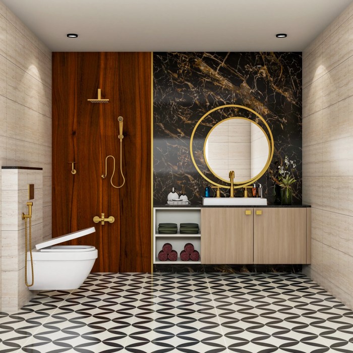 Carrelage wc moderne