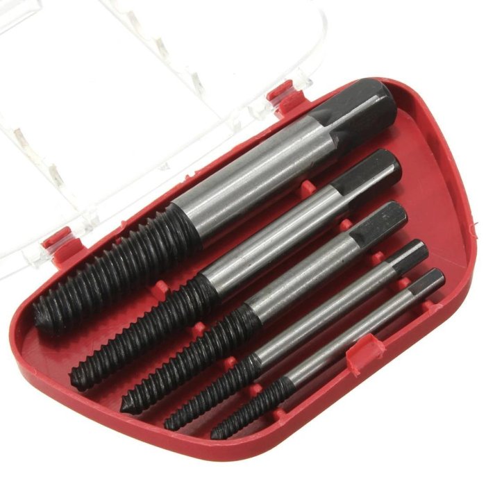 Extractor 5pcs extraction screw remover damaged tokopedia