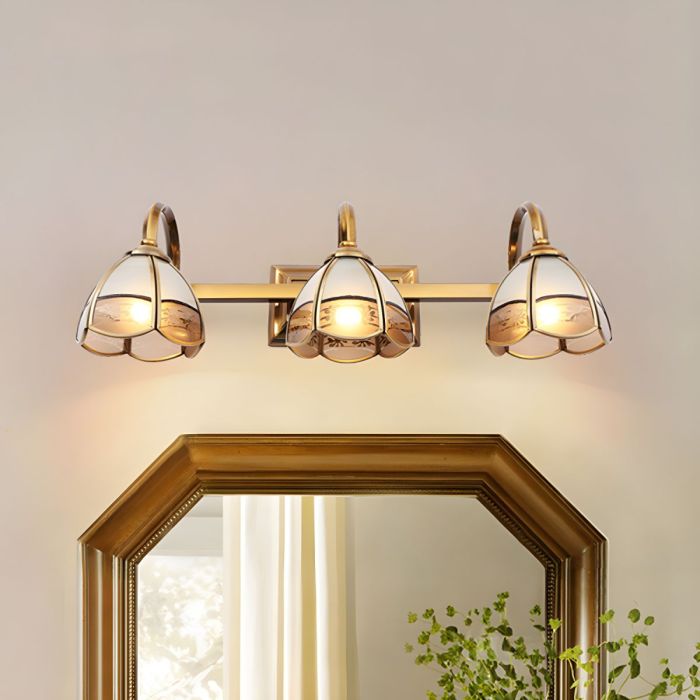 Bathroom fixture nickel brushed lampsplus