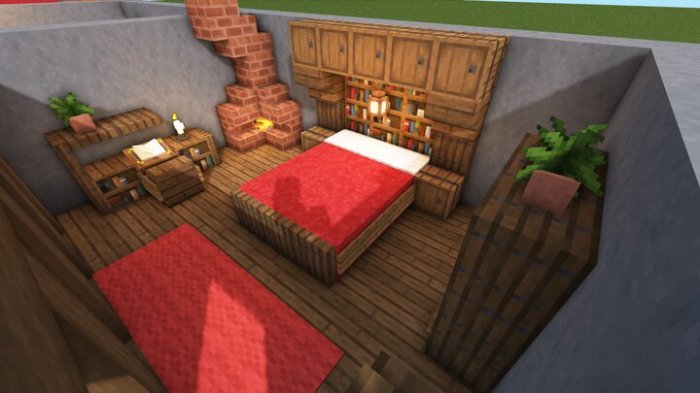 Deco chambre minecraft