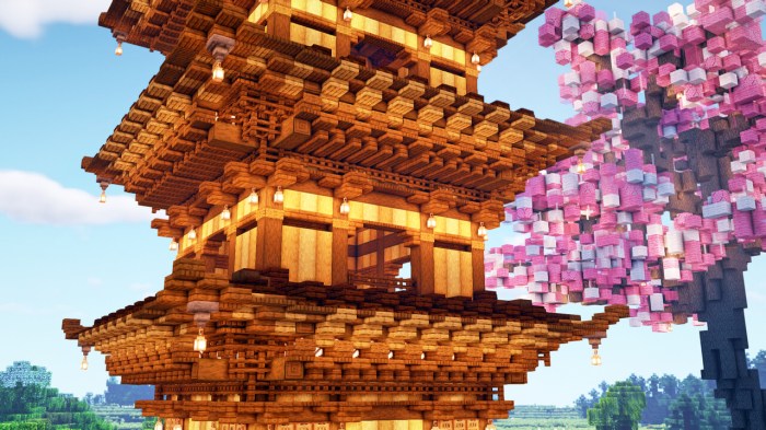 Minecraft construction japonaise