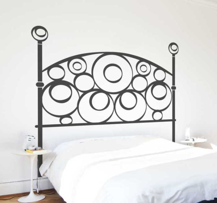 Headboard decal wall marianne wallums