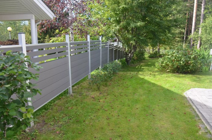 Panels fencing screens