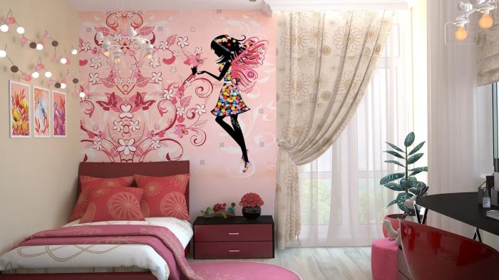 Dessin chambre fille