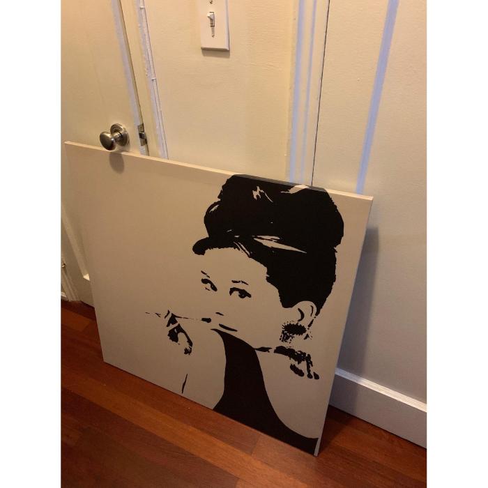 Tableau audrey hepburn ikea