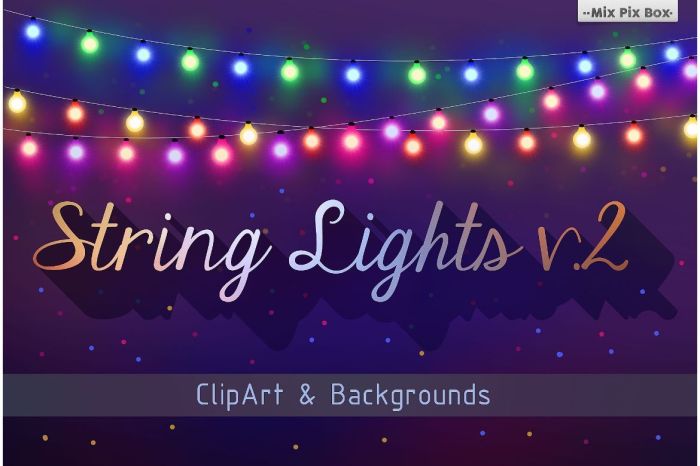 Lights string indoor light fairy outdoor decor led party christmas twinkle star warm easter patio halloween backdrops 20led thanksgiving 84ft