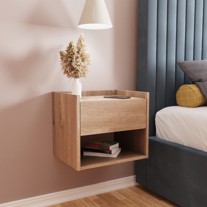 Bedside table tables shelves mounted wall nightstand small noche floating decoracion pequeñas dormitorio mesita tablero seleccionar mesilla habitaciones sin