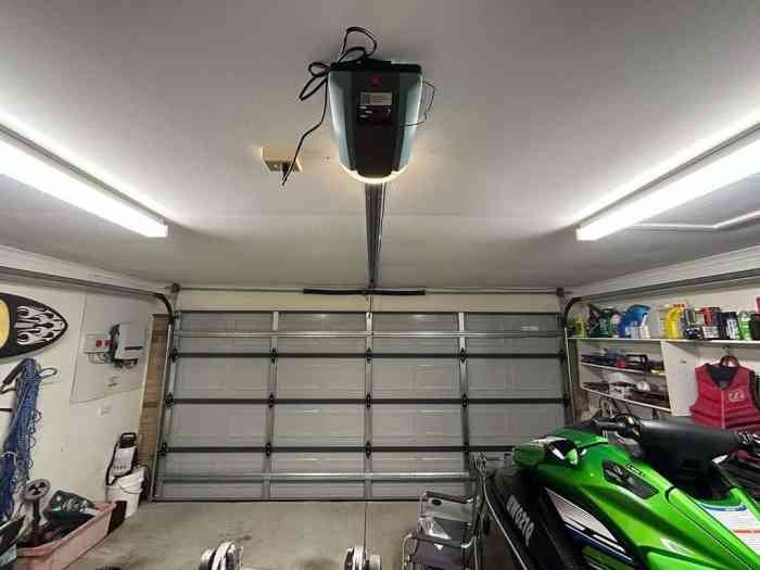 Sectional garage shutter