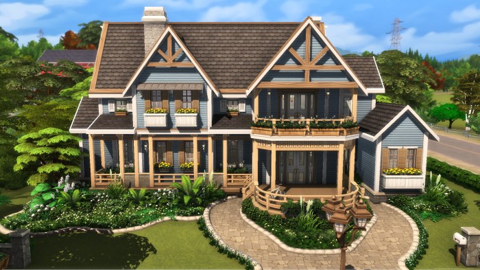 Sims villa downloads houses realistic house cc lots tsr french noyer inspiration ideas choose board