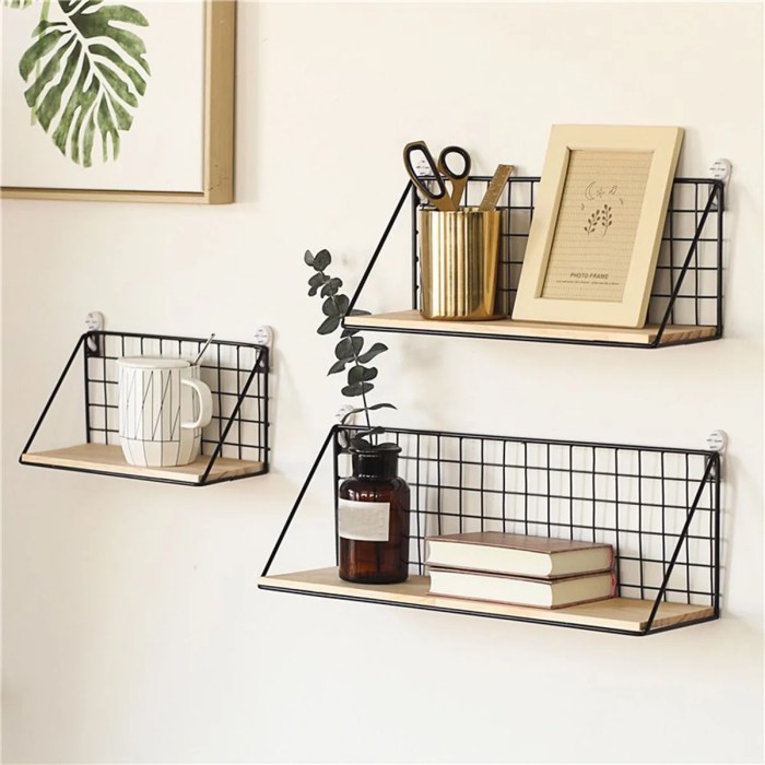 Amazone etagere murale