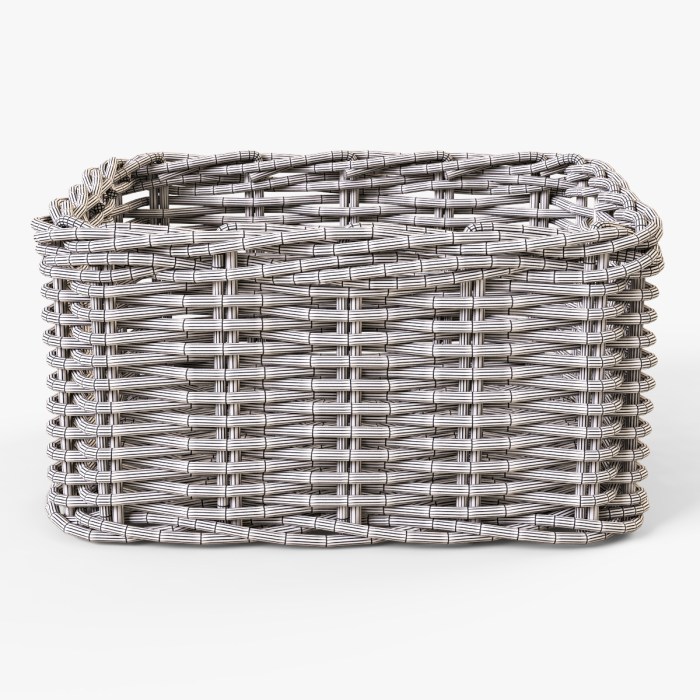 Baskets wicker rattan