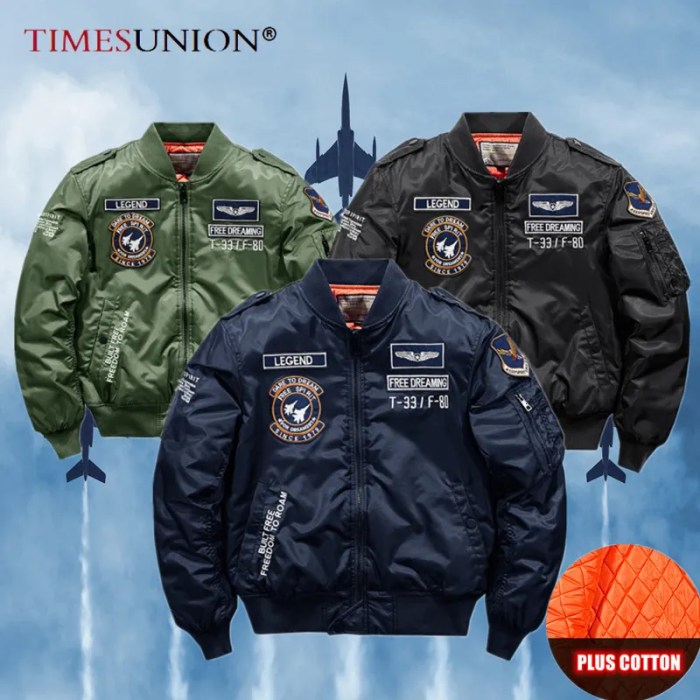 Blouson aviateur homme americain