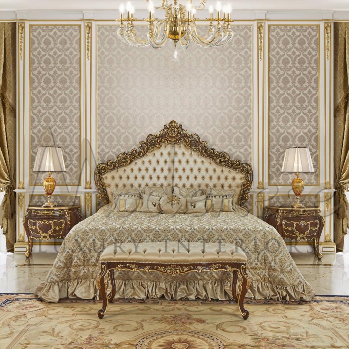 Deco chambre baroque romantique