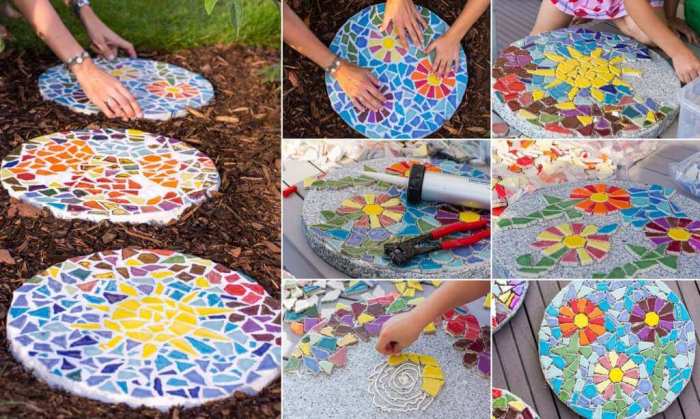 Meilleures idees de projet de mosaique de jardin bricolage