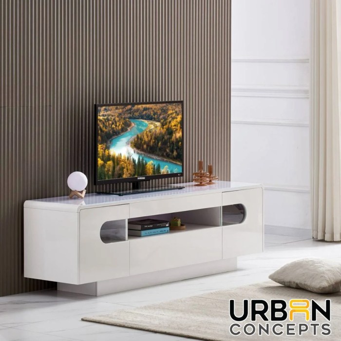 Tv stand table modern console room television cabinet living center entertainment