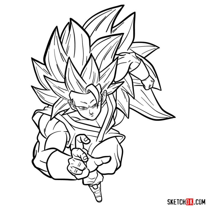 Goku draw dragonball