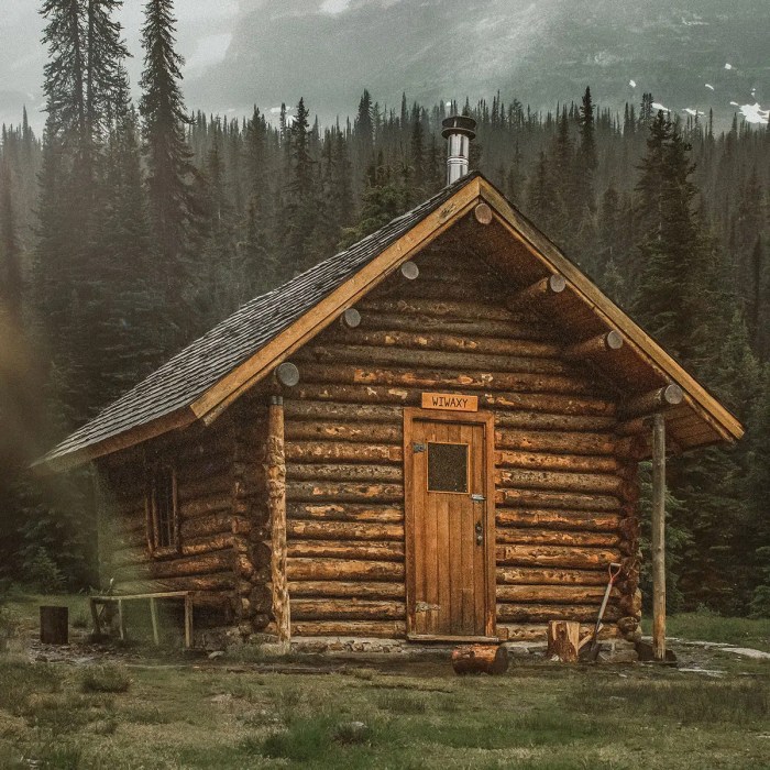 Oogarden cabane en bois