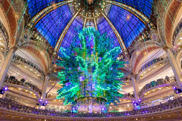 Lafayette galeries haussmann coupole galerieslafayette