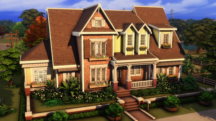 Maison sims 4 telecharger