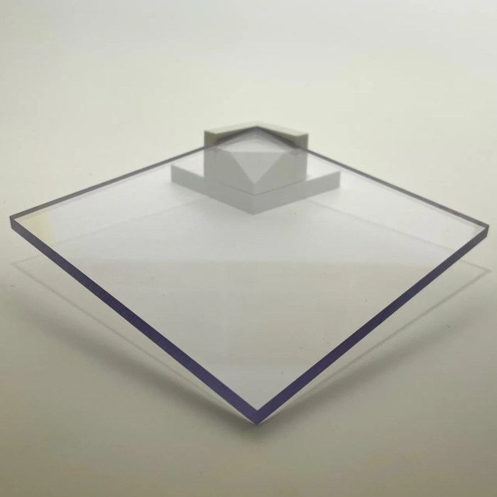 Rigide polycarbonate plexiglas